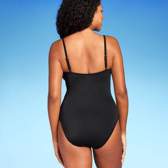 Women's Mesh One Piece Swimsuit Bathing Suit - Picture 4 of 4